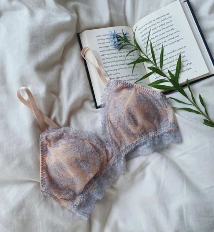 Poppy Triangle Bralette | Lavender