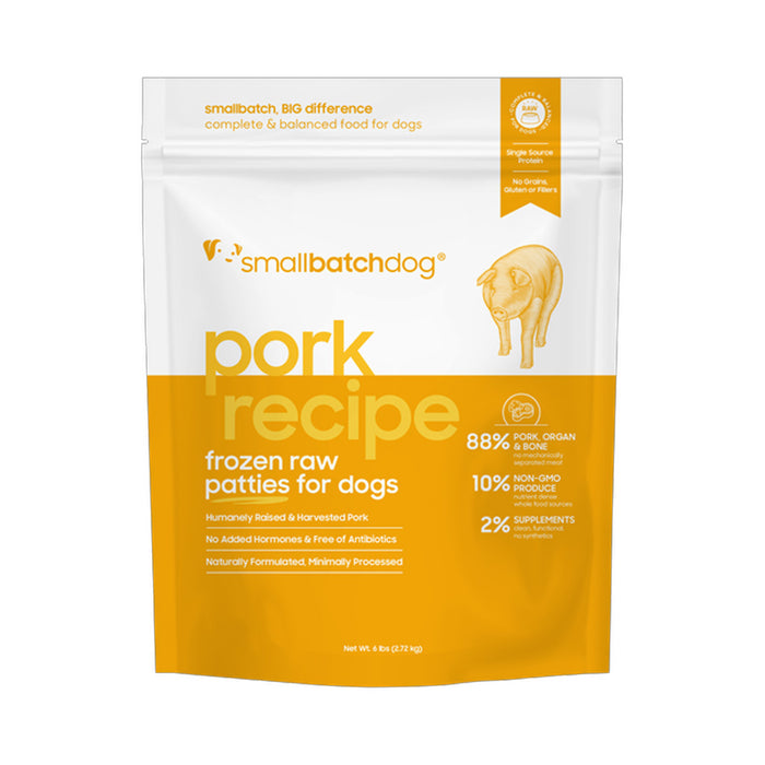 *Pork Batch Frozen Raw for Dogs
