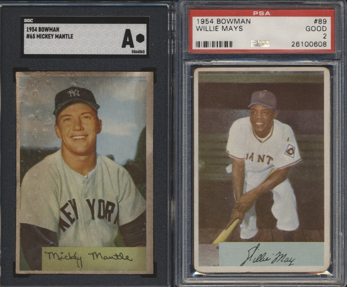 Post-WWII Graded Mixer Break (100 spots) ~ featuring 40 HOF cards! (LIMIT REMOVED)