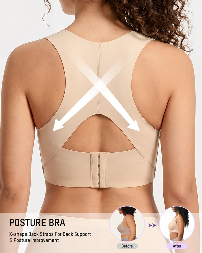 Posture Support Wireless Sports Bra
