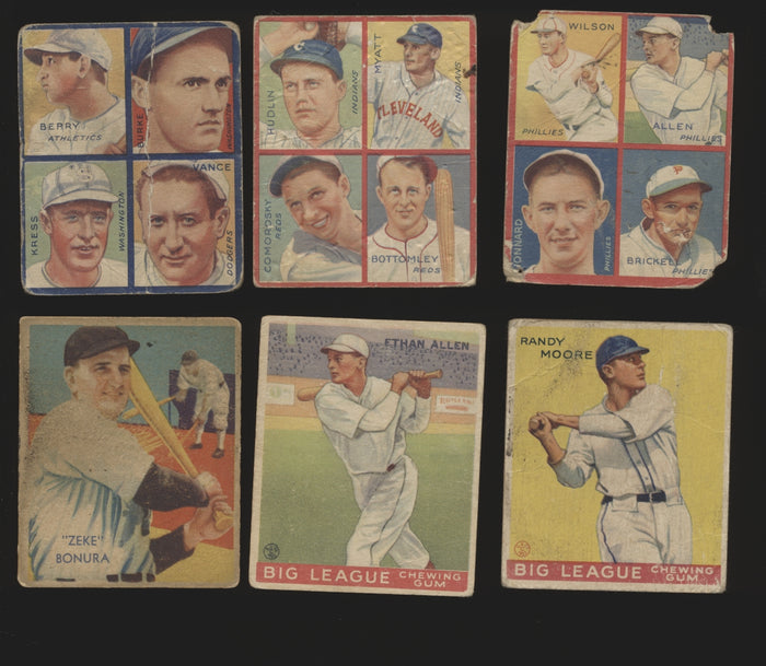 Pre-WWII Baseball Mixer Break (55 Spots, Limit 2) featuring Babe Ruth, Ty Cobb, and more!