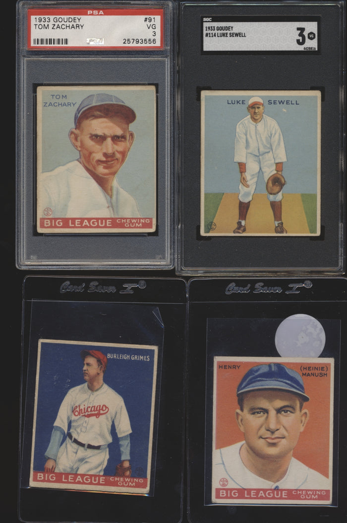 Pre-WWII Graded Mixer Break (100 spots) ~ featuring Babe Ruth & Hank Greenberg (Limit 4)