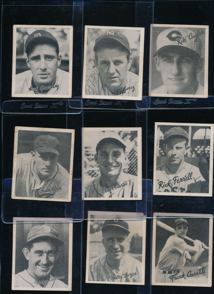 Pre-WWII Mixer Break (76 Cards) - Featuring '33 WWG Babe Ruth