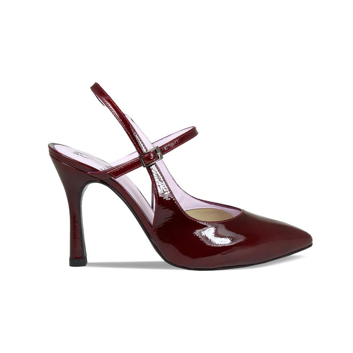 Premiere: Bordeau Patent Leather Shoes Sole Bliss