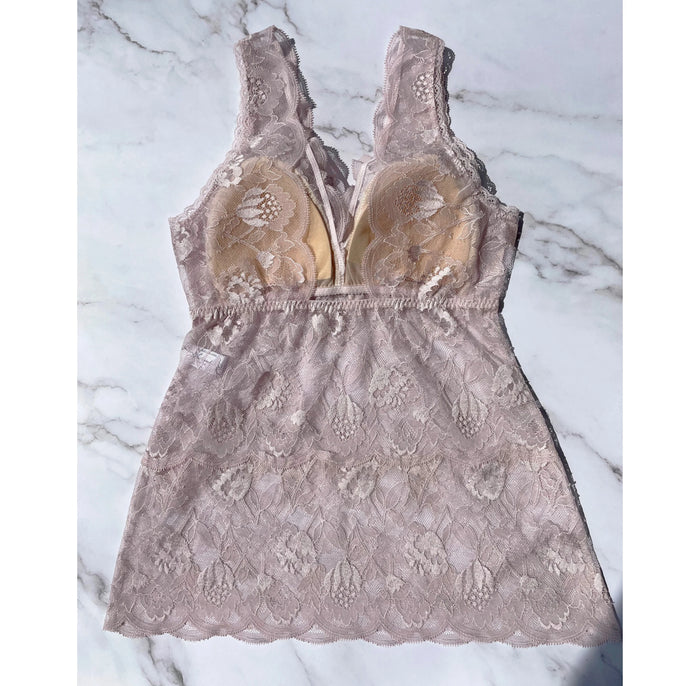 Protea All Lace Bra Camisole | Pink