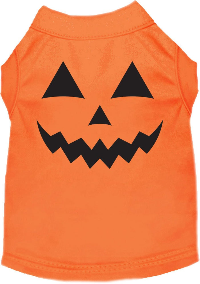 Pumpkin Face Him Costume Halloween Pet Shirt