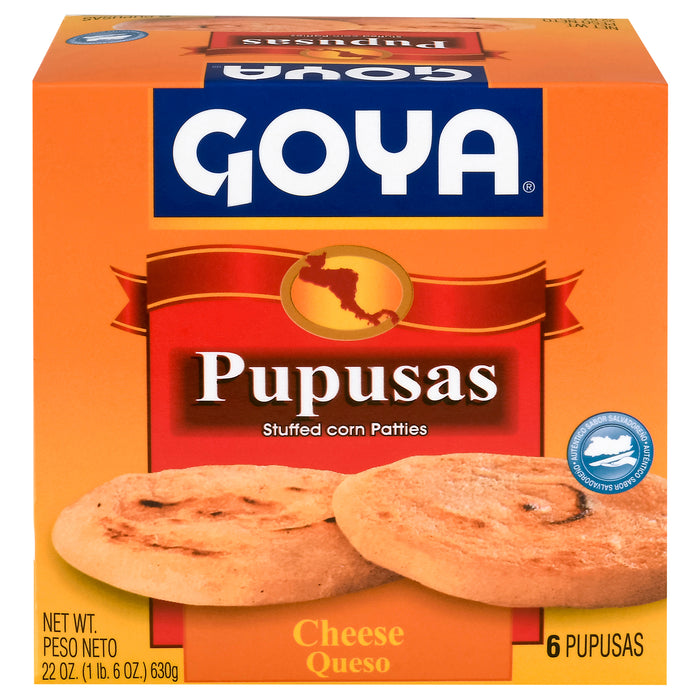 Pupusas de Queso Goya 6 unidades