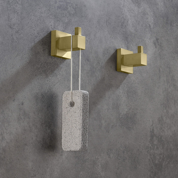 Quadra 4-Piece Bathroom Hardware Set - C-CBA15-4-1