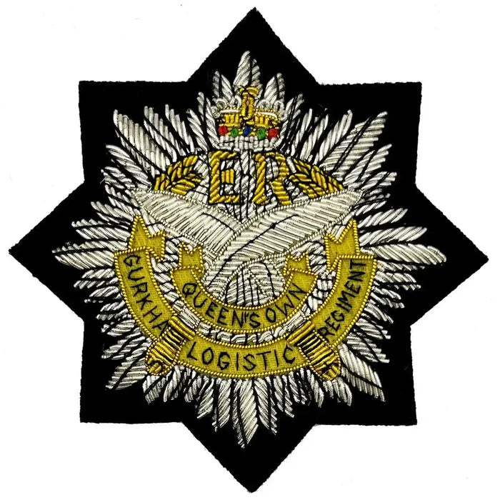 Queens' Own Gurkha Logistics Regiment Blazer Badge - John Bull Clothing  from  John Bull Clothing