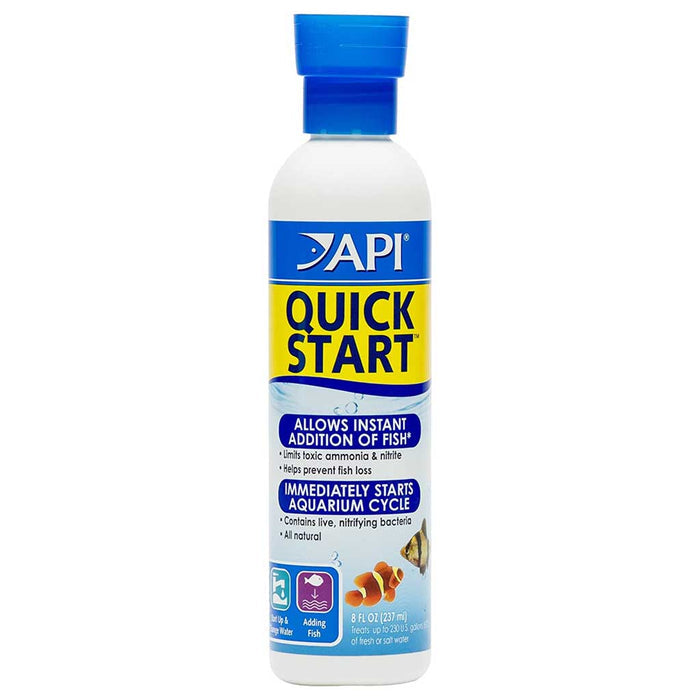 Quick Start Freshwater & Saltwater Water Treatment 8 fl oz