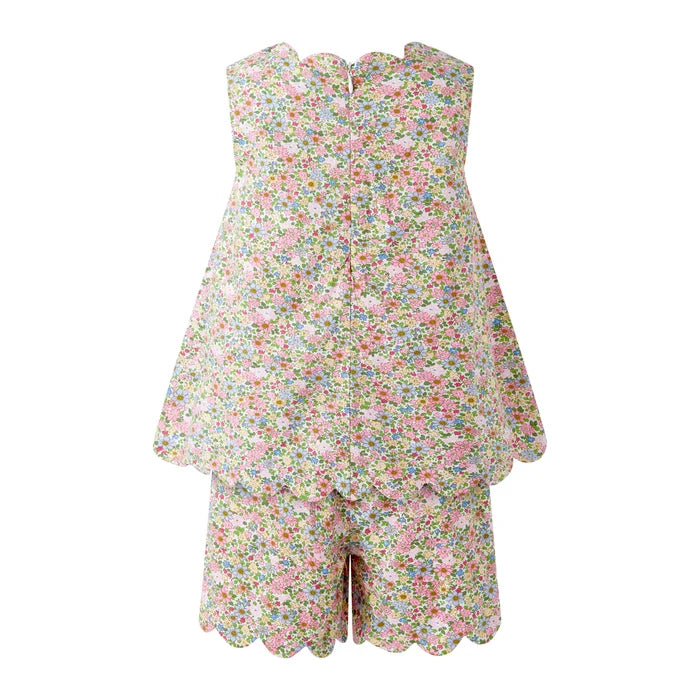 Rachel Riley - Floral Scalloped Set