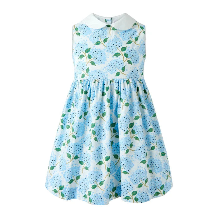 Rachel Riley - Hydrangea Peter Pan Collar Dress