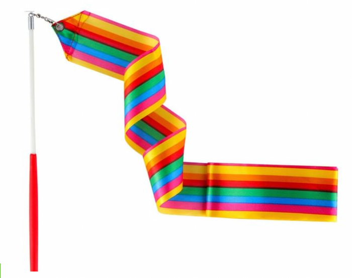 Rainbow Dancer Ribbon Wand