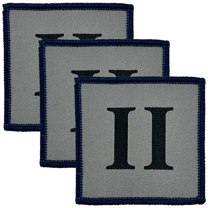 Ranger Regiment II TRF Iron On Badge with Dark Blue Border - John Bull Clothing 3 Pack from  John Bull Clothing