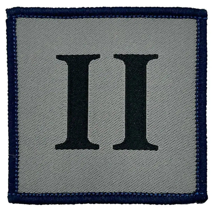 Ranger Regiment II TRF Iron On Badge with Dark Blue Border - John Bull Clothing 1 Flash from  John Bull Clothing