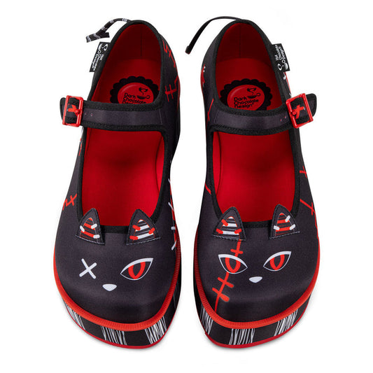 Riot Kitty Women's Mary Jane Platforms