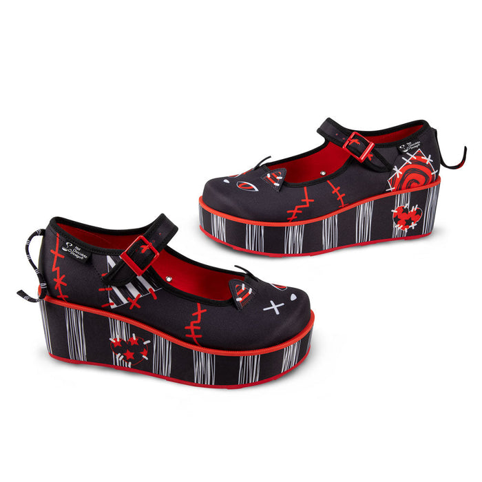 Riot Kitty Women's Mary Jane Platforms