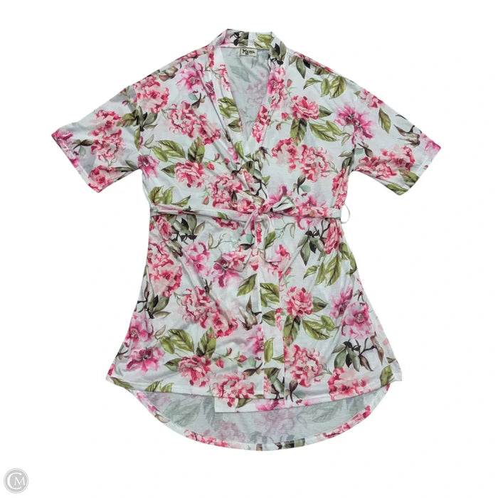 Robe By Show Me Your Mumu In Green & Pink, Size: Osfm