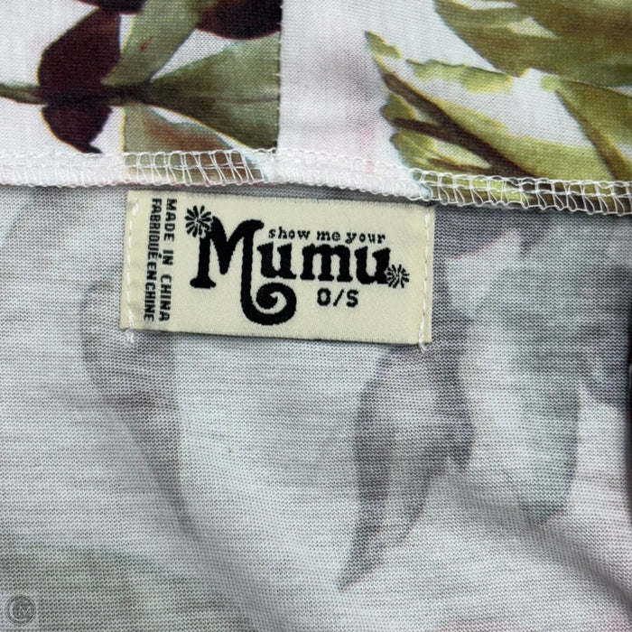 Robe By Show Me Your Mumu In Green & Pink, Size: Osfm