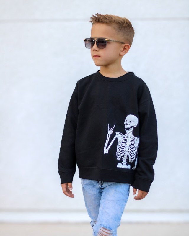 Rocker Skelly | Sweatshirt
