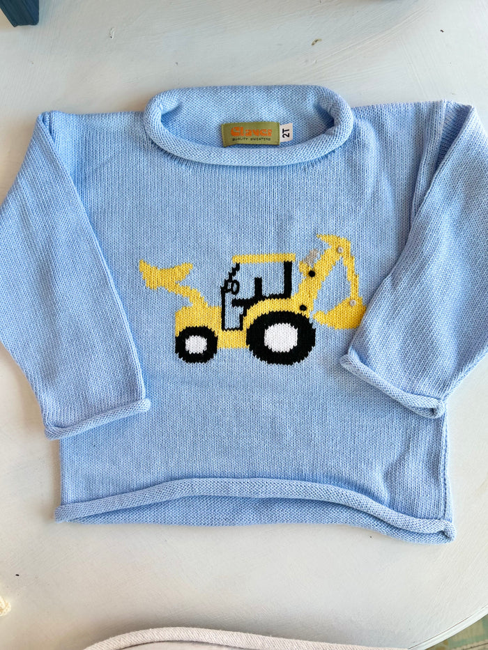 Roll Neck Sweater - Backhoe
