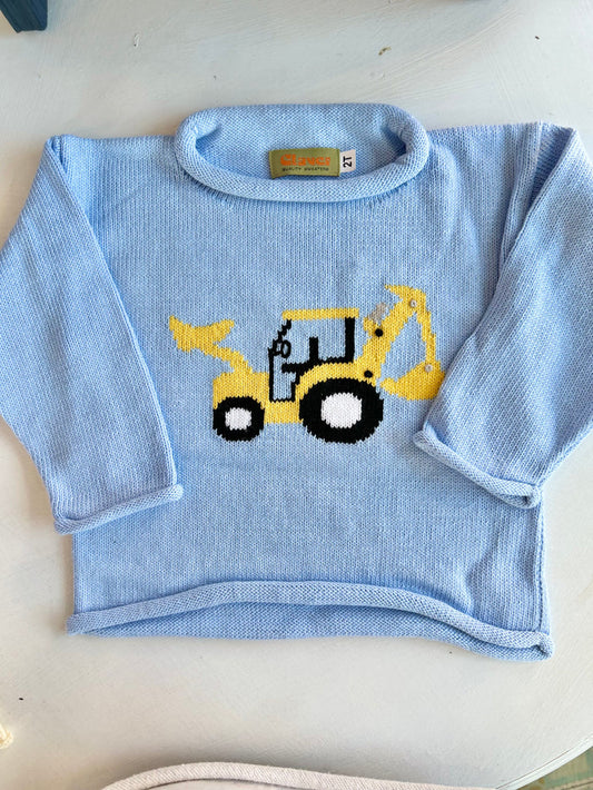 Roll Neck Sweater - Backhoe