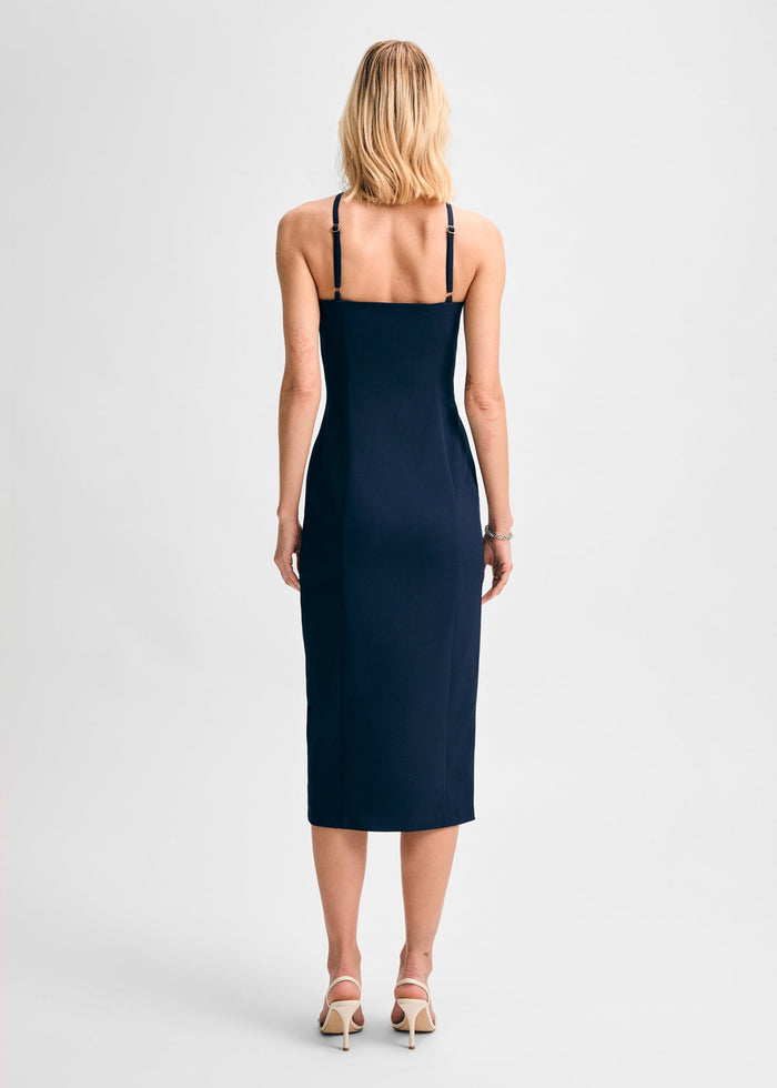 Rosette Pencil Dress