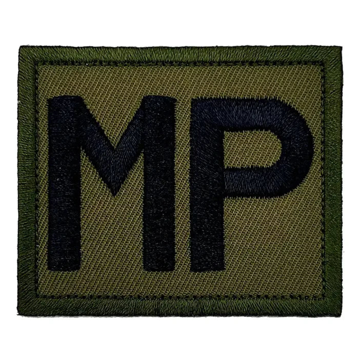 Royal Military Police Hook & Loop Trade Recognition Flash John Bull Green from  John Bull Clothing