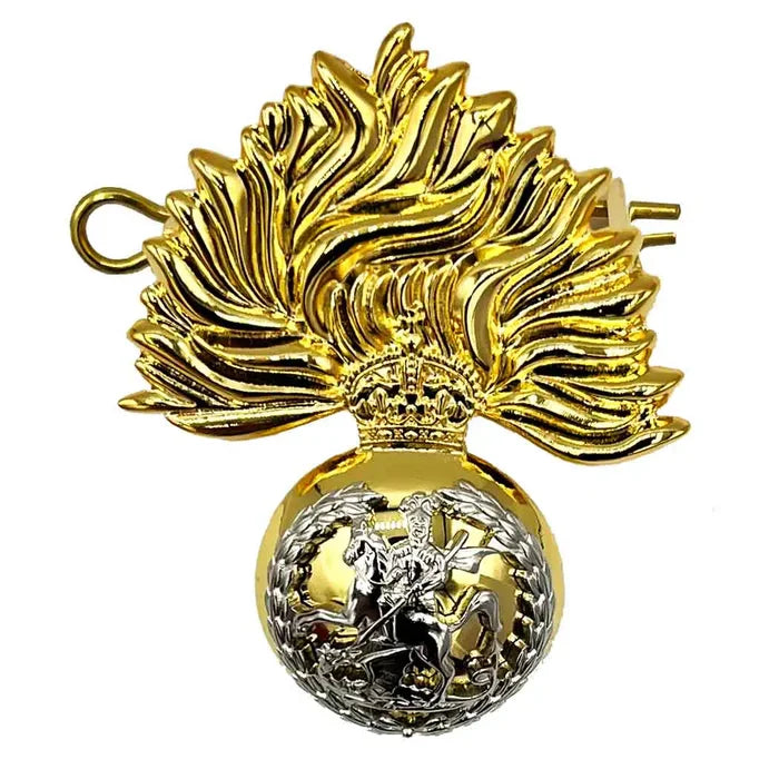 Royal Regiment of Fusiliers Beret Cap Badge with Kings Tudor Crown - John Bull Clothing  from  John Bull Clothing