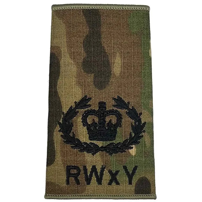 WO2 RQMS - Crown & Laurel Wreath
