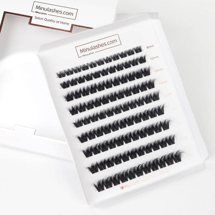 Russian Volume Fluffy Cluster Lashes – Premium DIY Lash Extensions
