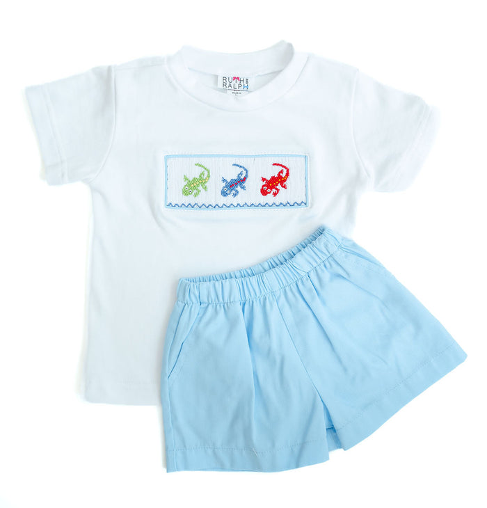 Ruth and Ralph - Beau Short Set - Lizards