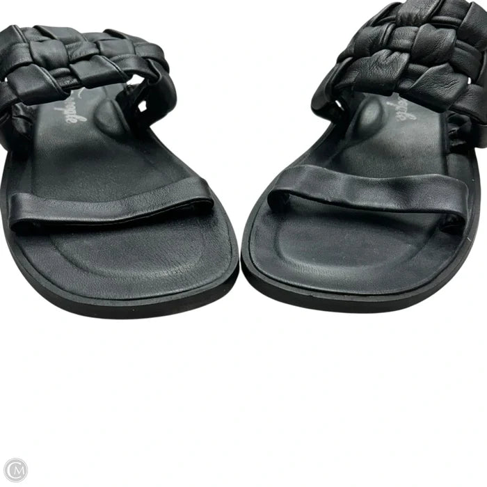 Sandals Flats By Free People In Black, Size: 6.5