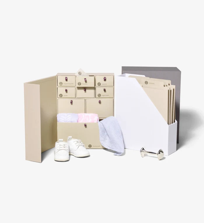 Savor - Deluxe Baby Keepsake Box - Slate