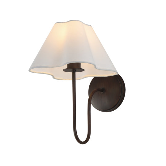 wall mount light, black and white lighting, black wall sconce, white wall sconce, linen sconce