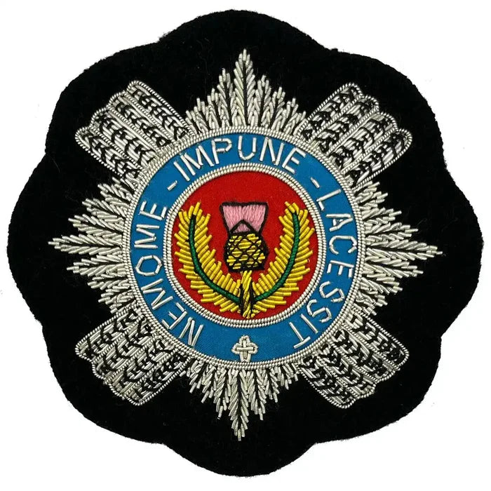 Scots Guards Bullion Blazer Badge - John Bull Clothing  from  John Bull Clothing