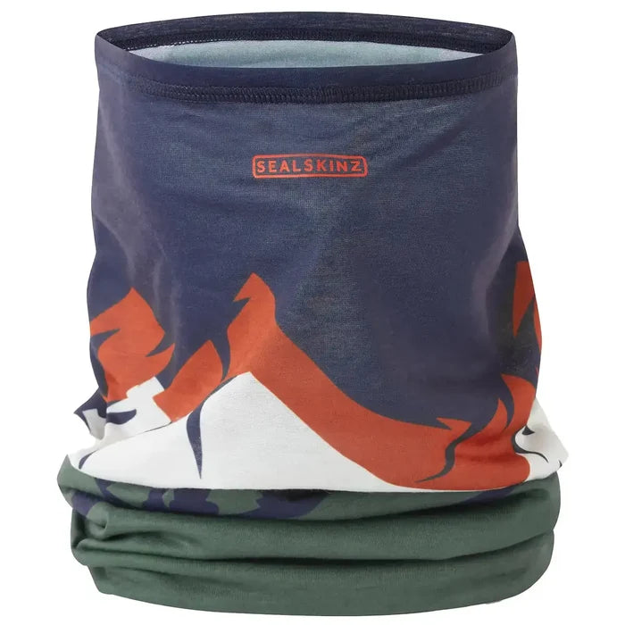Sealskinz Harpley Mountain Navy neck snood Mountain Navy from  John Bull Clothing
