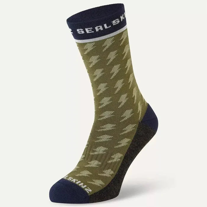 Sealskinz Rudham Lighting Mid Length Meteor Active Socks - John Bull Clothing  from  John Bull Clothing