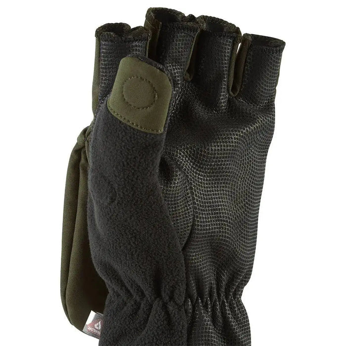 Palm view of SealSkinz Walpole Convertible Mitt, featuring a grippy textured surface and fleece lining for enhanced comfort and control.  from  John Bull Clothing