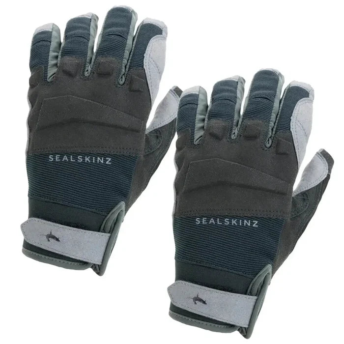 Sealskinz Waterproof All Weather Mountain Bike Glove - John Bull Clothing Grey/Black from  John Bull Clothing