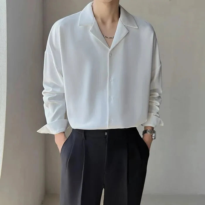 Senior Casual Shirt - AntoniosClothing - white