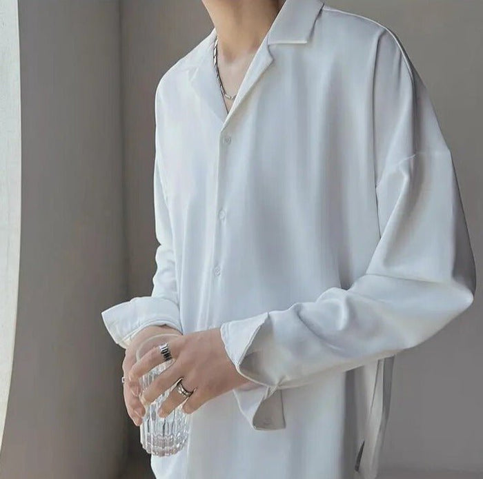 Senior Casual Shirt - AntoniosClothing - black