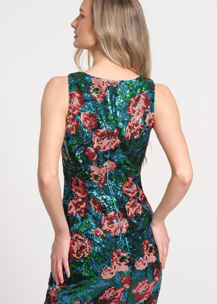 Sequin Sleeveless Top