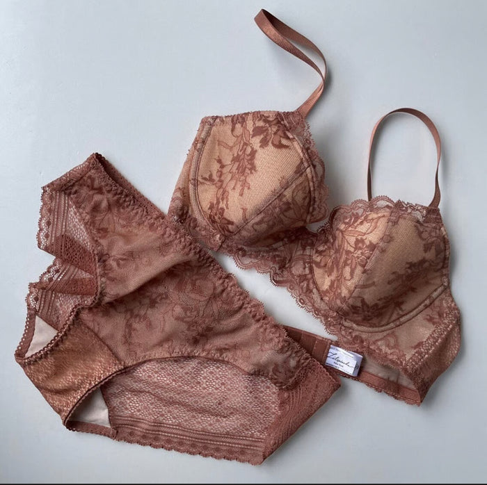 Serruria 3/4 Cup Underwire Bra | Mocha