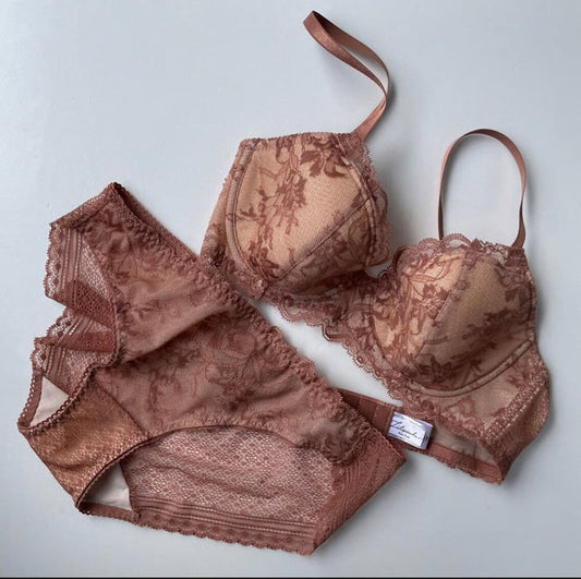 Serruria 3/4 Cup Underwire Bra | Mocha