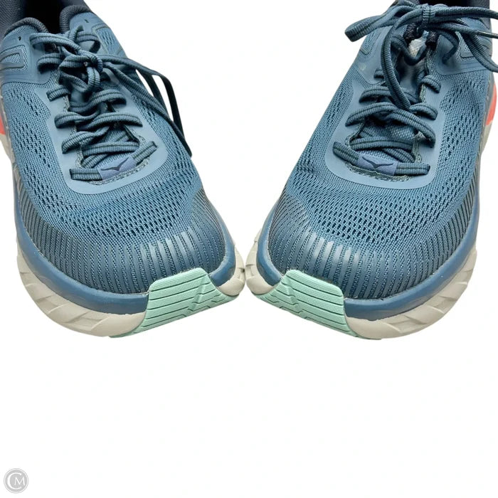 Shoes Athletic By Hoka In Blue & Grey, Size: 9.5