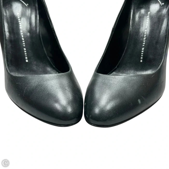 Shoes Luxury Designer By Giuseppe Zanotti In Black, Size: 9.5