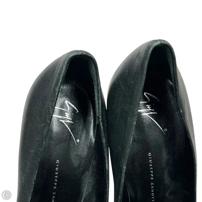 Shoes Luxury Designer By Giuseppe Zanotti In Black, Size: 9.5