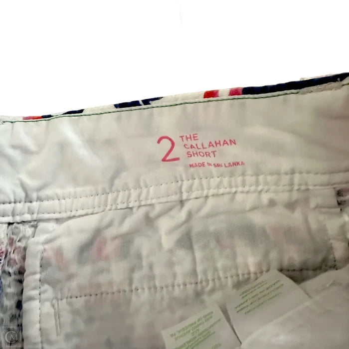 Shorts Designer By Lilly Pulitzer In Blue Red & White, Size: 2