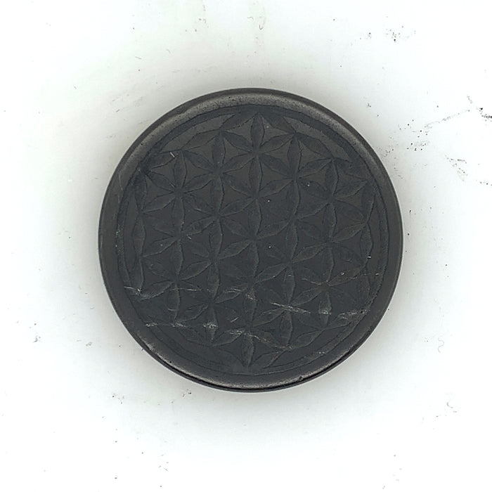 Shungite Engraved Laptop Tile - Zero Point Crystals